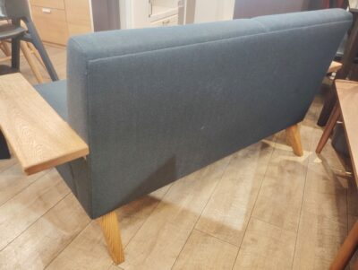 NEUTRAL FURNITURE AND SUPPLY CO. SOFA01 ネイビー ナラ材 無垢材 2シーターソファ 4