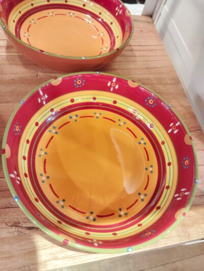 BECK フランス LAMAS イタリア FESTIN COQUIN 南フランス ハンドメイド 民芸品 食器 4