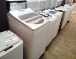 Panasonic 2020年製 NA-FA120V3 ホワイト ECONAVI 省エネ 温水泡洗浄W BIGサークル 12㎏ 縦型 全自動洗濯機