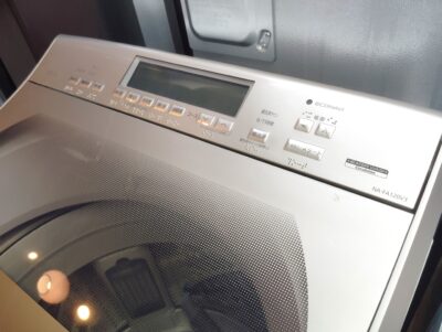 Panasonic 2020年製 NA-FA120V3 ホワイト ECONAVI 省エネ 温水泡洗浄W BIGサークル 12㎏ 縦型 全自動洗濯機 2