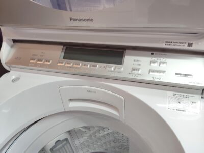 Panasonic 2020年製 NA-FA120V3 ホワイト ECONAVI 省エネ 温水泡洗浄W BIGサークル 12㎏ 縦型 全自動洗濯機 5