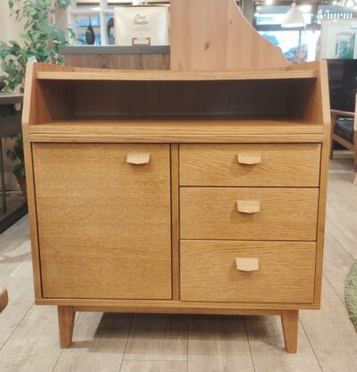 unico KURT クルト オーク材 オイル仕上げ 木製 収納家具 コンソールキャビネット 1