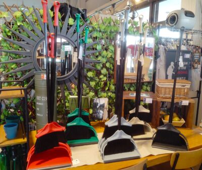 Porte ポルテ ほうき チリとりセット 自立型 お掃除 履き掃除 ブルーム＆ダストパン 1