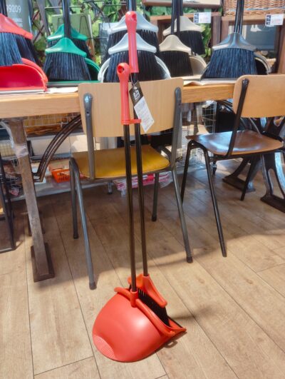 Porte ポルテ ほうき チリとりセット 自立型 お掃除 履き掃除 ブルーム＆ダストパン 4