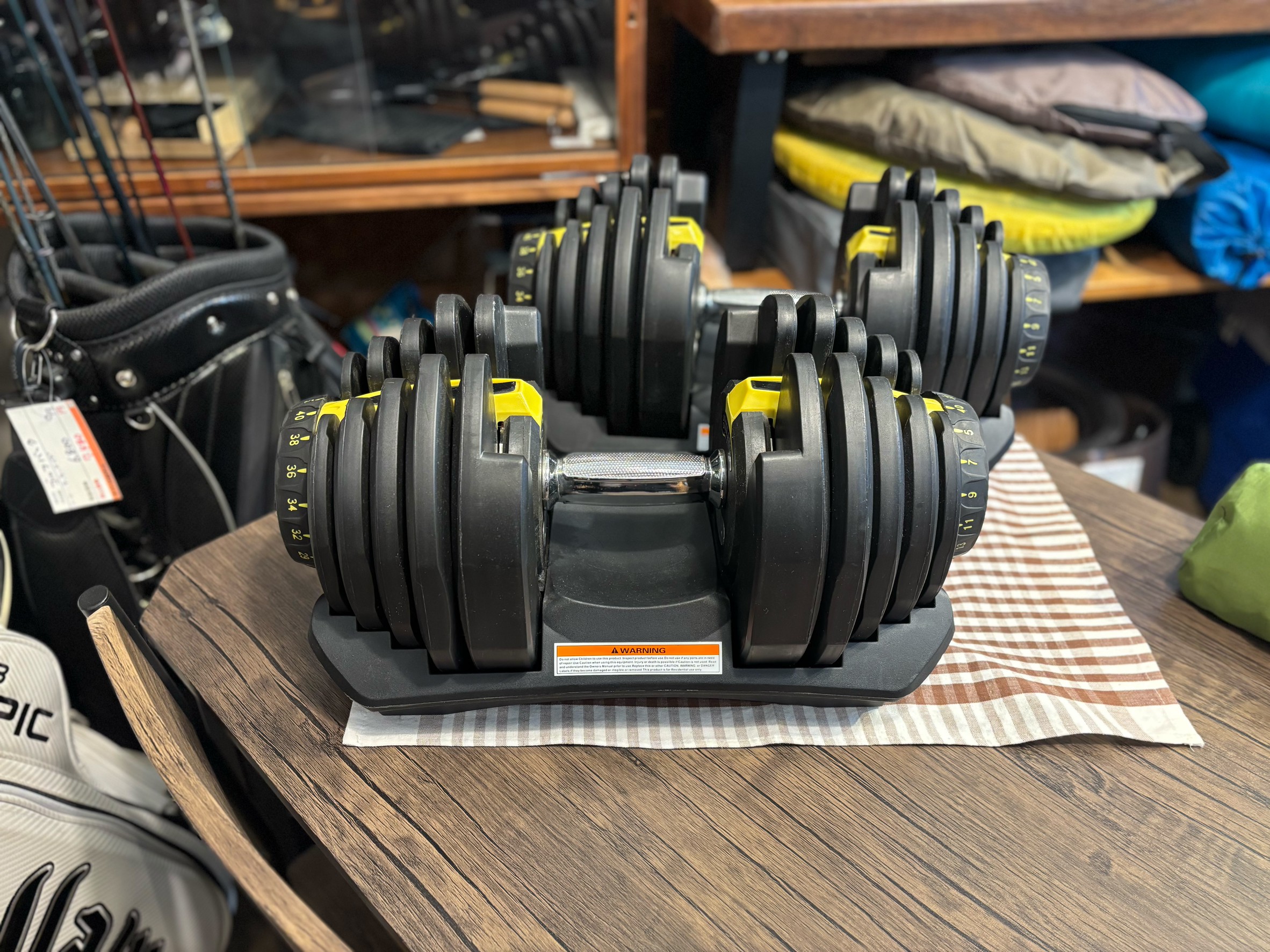 可変式ダンベル 40㎏ 筋トレグッズ トレーニング器具 ホームジム 買取