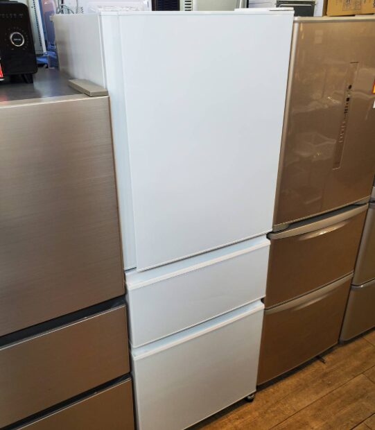 ☆MITSUBISHI 三菱 330L 3ドア冷蔵庫 2024年製 MR-C33J 右開き 2段 