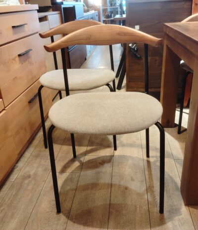 CRASH GATE 関家具 DECO デコテーブル W160 古木 アトムチェア ダイニング5点セット 5