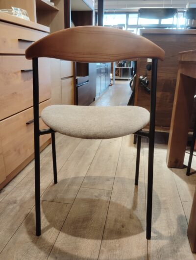 CRASH GATE 関家具 DECO デコテーブル W160 古木 アトムチェア ダイニング5点セット 7