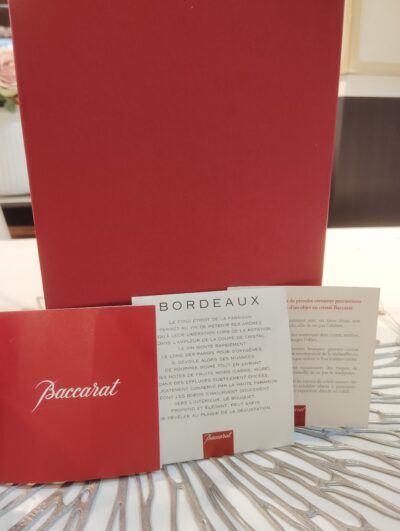 Baccarat バカラ ヴィータ ハイボール イヤータンブラー ロックブラス ルテシア ワイングラス ボルドー Bordeaux 10