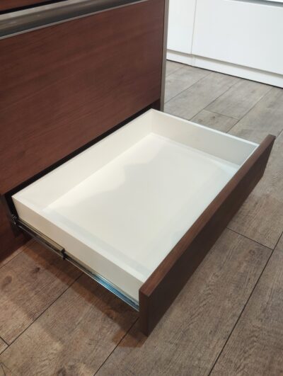 シギヤマ家具 ソフトクローズ ブラウン ハイカウンター 高級感 幅100 キッチンカウンター 4