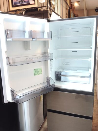 TOSHIBA VEGETA 2024年製 GR-V36SVL(ZH) アッシュグレージュ 左開き 3ドア 356L 冷蔵庫 2