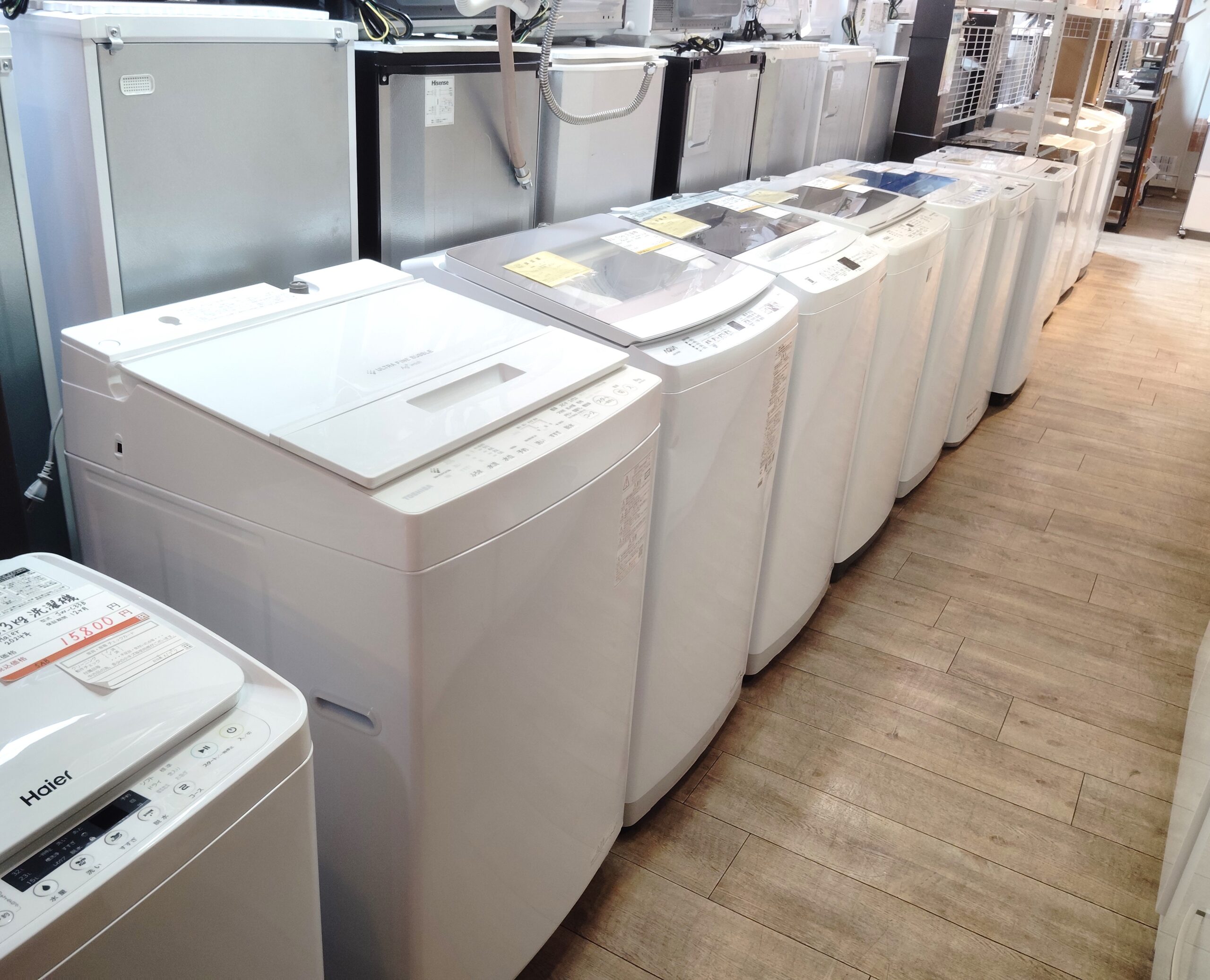 高年式☆】TOSHIBA 2025年製 ウルトラファインバブル AW-8DH4 8.0kg