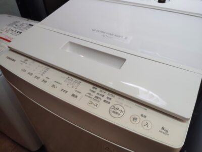 TOSHIBA 2025年製 AW-8DH4 ZABOON 8㎏ 全自動洗濯機 6