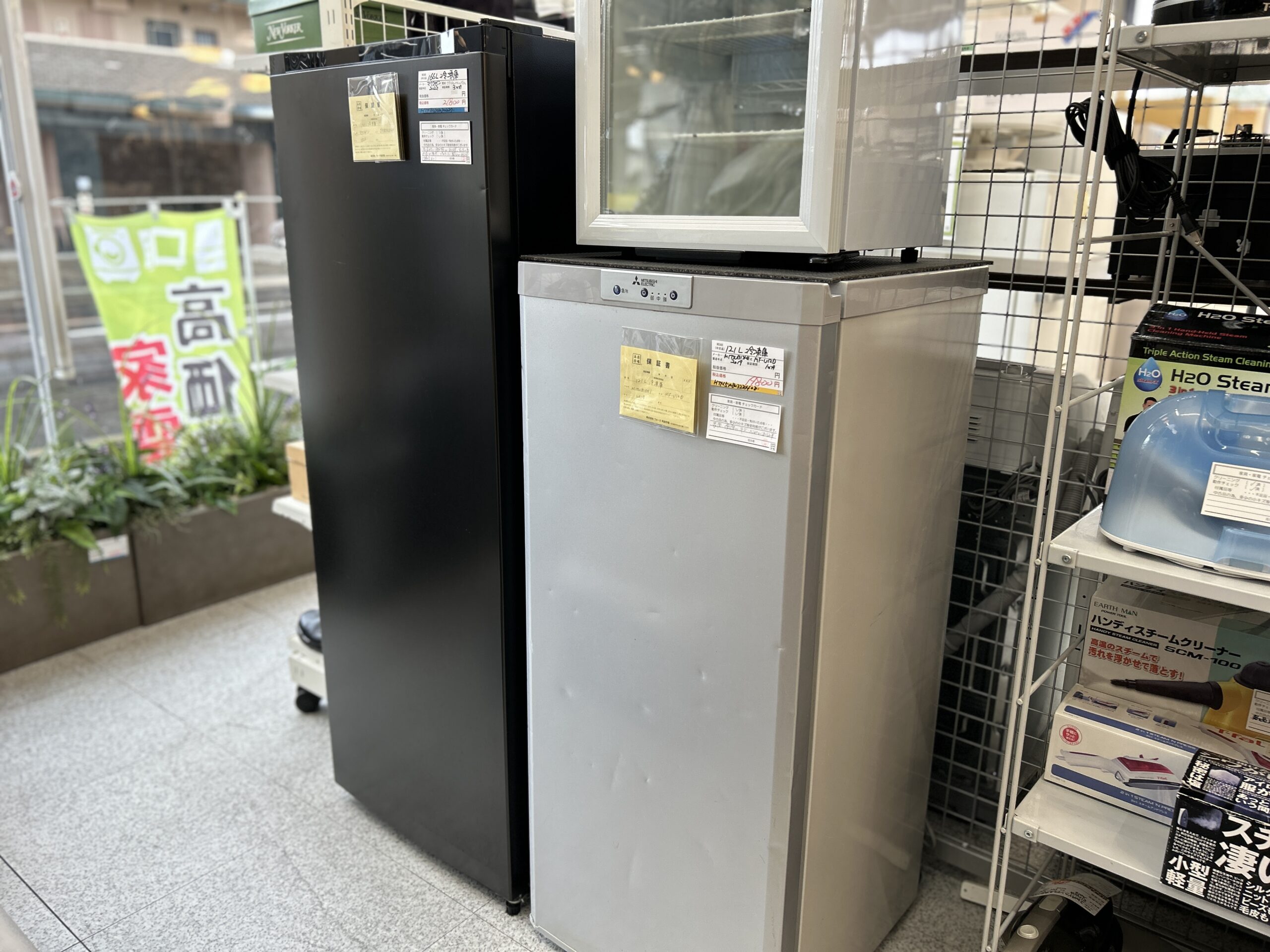 三菱 マクスゼン 1ドア冷凍庫 121L/144L/166L 買取しました！ 26年5月4