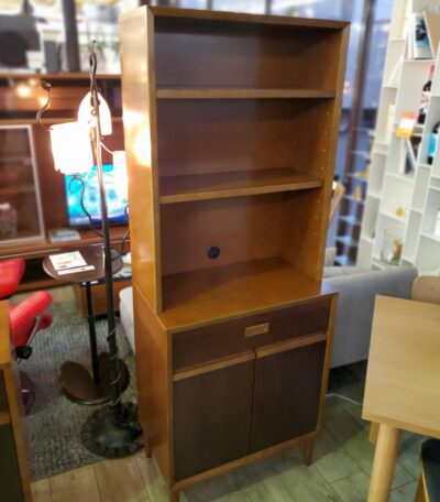 karimoku　カリモク家具　　カリモク60+　ロクマルプラス　オープントップキャビネット　オープンキャビネット　E36255　ウォールナットカラー　キッチンボード　レンジ台　オープン棚　本棚　ブックシェルフ　飾り棚　オープン棚　高脚　上げ脚　アンティーク調　和モダン　レトロ　リビング収納　キッチン収納　コンパクト　省スペース　リサイクルショップ　再良市場　天白　名東　昭和　千種　瑞穂　緑　日進　豊明　東郷　おススメ　オススメ お洒落　オシャレ　中古