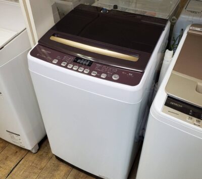 Hisense ハイセンス 8.0kg 8㎏ 洗濯機 全自動洗濯機 大容量 2023年製 HW-DG80C 低騒音 インバーター 省エネ 立体シャワー水流 激流洗浄 風乾燥 部屋干し ガラストップ 節電 ステンレス槽 コンパクト スリム 省スペース リサイクルショップ 再良市場 天白 名東 昭和 千種 瑞穂 緑 日進 豊明 東郷 おススメ オススメ 中古