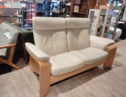 ECORNES エコーネス Pegasus ペガサス ストレスレスチェア リクライニング アイボリー 2シーターソファ