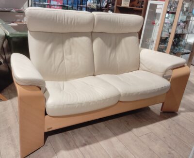 ECORNES エコーネス Pegasus ペガサス ストレスレスチェア リクライニング アイボリー 2シーターソファ 1