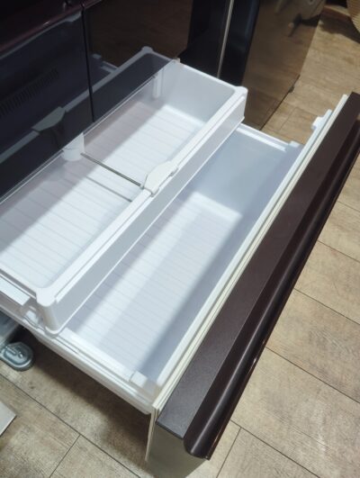 シャープ SHARP グラデーションレッド フレンチドア 観音開き 2022年製 SJ-GK46J-R 457L 6ドア冷蔵庫 8