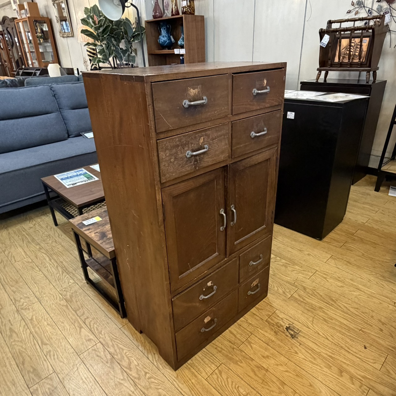 中古】キャビネット ヴィンテージ家具 ブラウン 買取しました♪ 26年5
