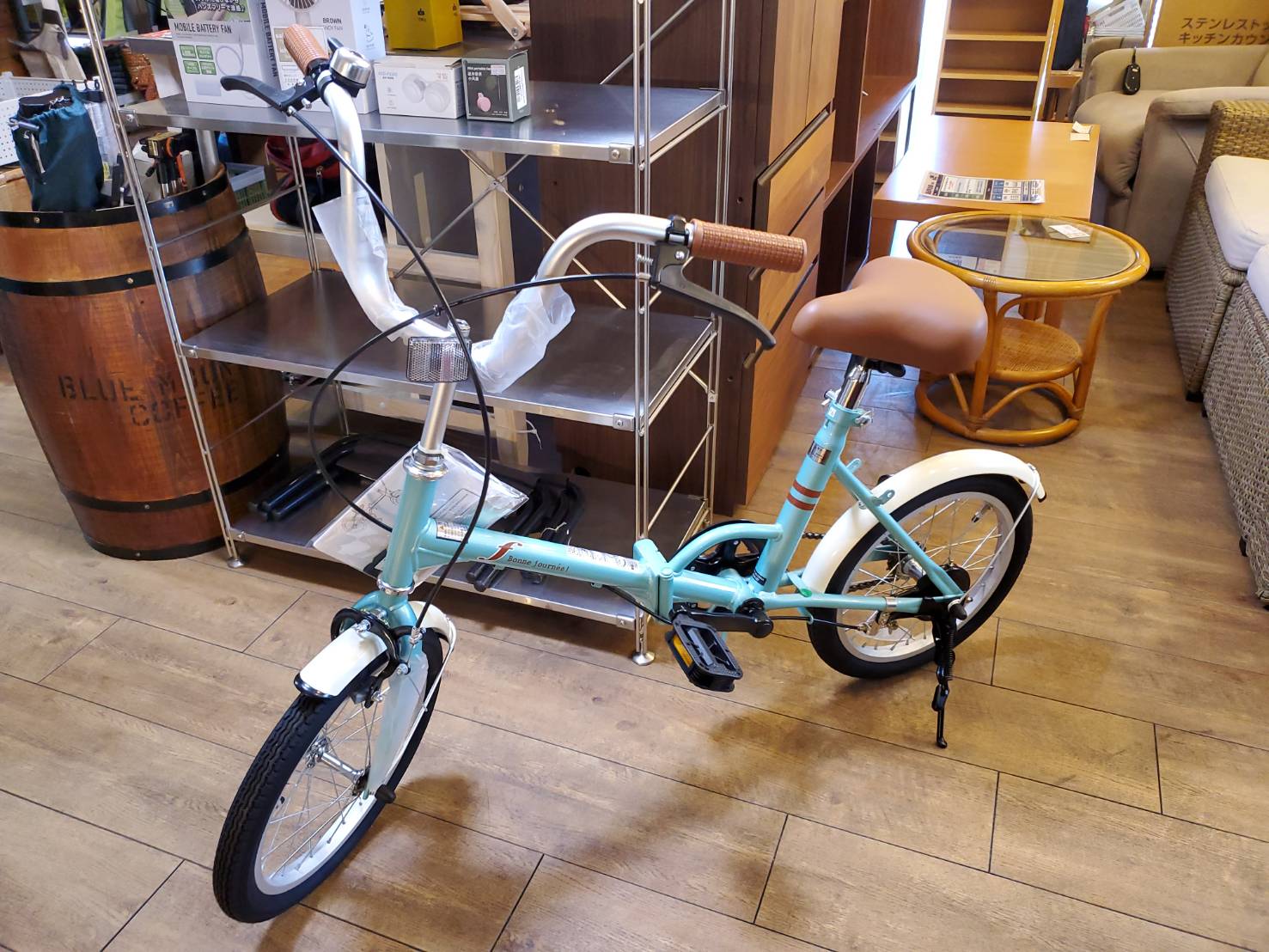 お引き取り限定　シンプルスタイル Simple Style 折りたたみ自転車 ☆未使用品 展示品 simple style シンプルスタイルfエフ 16インチ