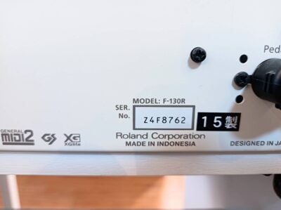 Roland ローランド 電子ピアノ Piano F-130R ホワイト 買い取りました