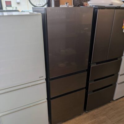 TOSHIBA　東芝　356L　3ドア　冷蔵庫　2025年製　高年式　VEGETA　ベジータ　GR-W36SV　アッシュグレージュ　グレー　ガンメタ　右開き　片開き　速鮮チルド　回答モード　自動製氷　全段ガラス棚　シルバー系　野菜室真ん中　アッシュ　リサイクルショップ　再良市場　天白　名東　昭和　千種　瑞穂　緑　日進　豊明　東郷　おススメ　オススメ お洒落　オシャレ　中古　美品 