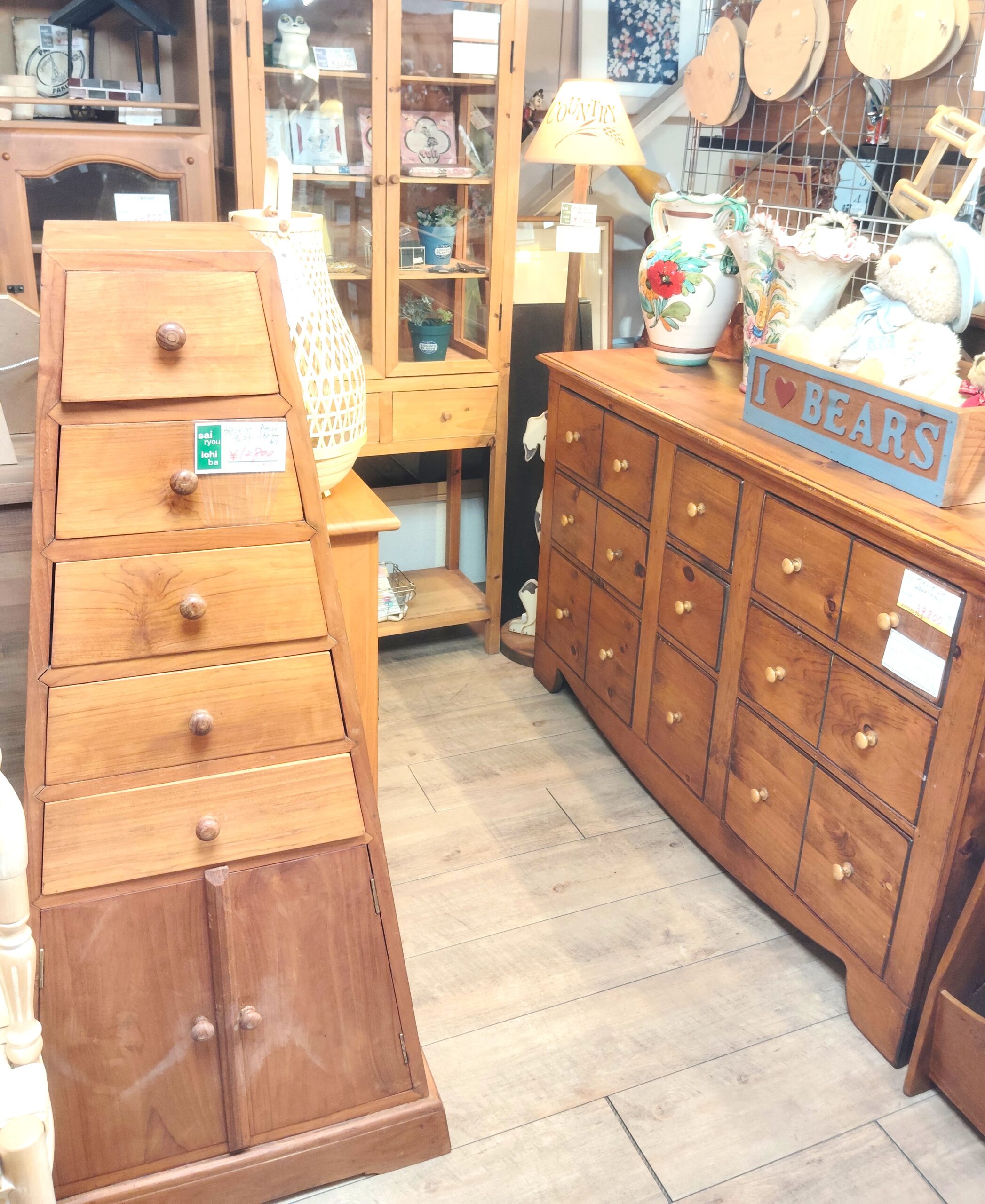 カントリー家具☆】enfant アンファン アメリカンカントリー パイン材
