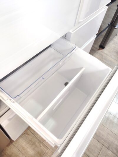 Hisense ハイセンス HR-G3601W ガラスホワイト うるおい野菜室 急速製氷 スタンダードモデル 358L 3ドア 冷蔵庫 4