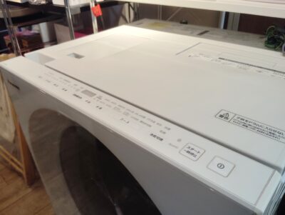 Panasonic 2021年製 Cuble キューブル ヒーター乾燥 右開き マットホワイト 日本製 7㎏洗い 3.5㎏乾燥 ななめドラム洗濯乾燥機 3