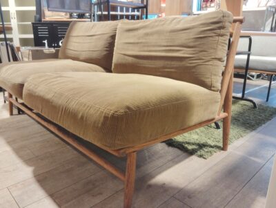MOMO NATURAL CLOUD SOFA クラウド カーキ色 コーデュロイ 2シーターソファ 2