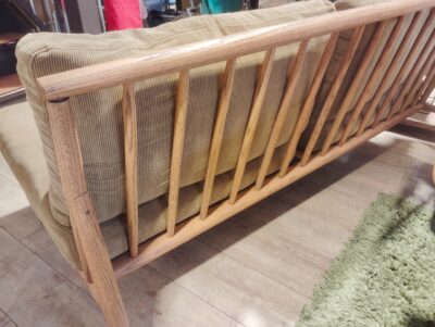 MOMO NATURAL CLOUD SOFA クラウド カーキ色 コーデュロイ 2シーターソファ 3