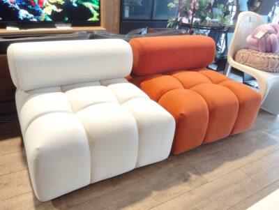 Franc franc ホワイト オレンジ PUFFY SOFA パフィーソファ セボ サイドテーブルラウンド パープル 1