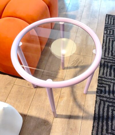 Franc franc ホワイト オレンジ PUFFY SOFA パフィーソファ セボ サイドテーブルラウンド パープル 4