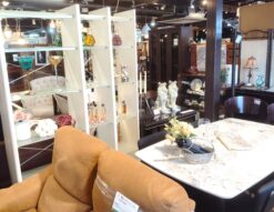MKマエダ リビング家具 Linx リンクス 間仕切り ガラス棚板 スタイリッシュ ハイシェルフ 6
