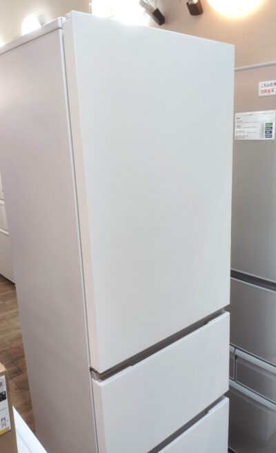 Panasonic 2024年製 NR-C37ES1L-W マットホワイト ツヤ無し 365L 3ドア 冷蔵庫