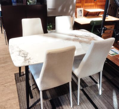 サカイ工芸 ナル セラミックテーブル ホワイト系 calligaris カリガリス ダイニングチェア AIDA SOFT アイダソフト ファブリック ダイニング5点セットサカイ工芸 ナル セラミックテーブル ホワイト系 calligaris カリガリス ダイニングチェア AIDA SOFT アイダソフト ファブリック ダイニング5点セット 1