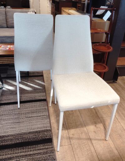 サカイ工芸 ナル セラミックテーブル ホワイト系 calligaris カリガリス ダイニングチェア AIDA SOFT アイダソフト ファブリック ダイニング5点セット 2