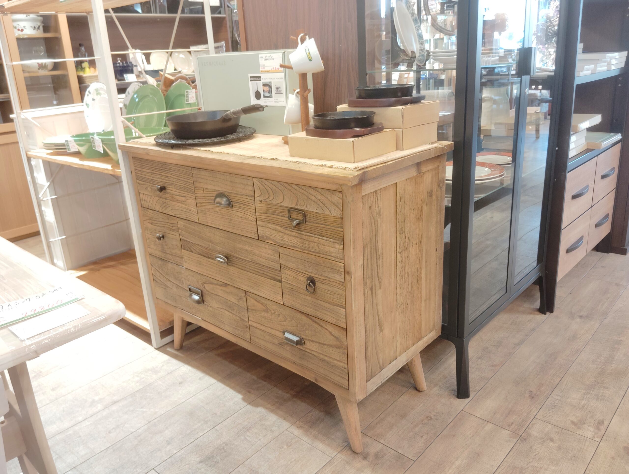 アンティーク調☆】Knot antiques ノットアンティークス ALICE CHEST 8