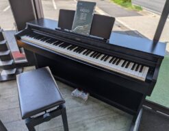 YAMAHA　ヤマハ　ARIUS　アリウス　電子ピアノ　デジタルピアノ　2024年製　高年式　YDP-165　ニューダークローズウッド調　ダークブラウン　GH3　グレードハンマー3　88鍵盤　トーンエスケープメント　高低自在椅子付き　イス付き　レッスン　初心者　中級者　上級者　リサイクルショップ　再良市場　天白　名東　昭和　千種　瑞穂　緑　日進　豊明　東郷　おススメ　オススメ お洒落　オシャレ　中古　美品