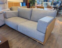 MUJI　無印良品　2.5シーター　2.5人掛け　2シーター　2人掛け　ソファ　ソファベッド　簡易ベッド　デイベッド　木製フレーム　ファブリック　布張り　カバーリング　ナチュラル　モダン　北欧　オーク材　オーク突板　　リサイクルショップ　再良市場　天白　名東　昭和　千種　瑞穂　緑　日進　豊明　東郷　おススメ　オススメ お洒落　オシャレ　中古
