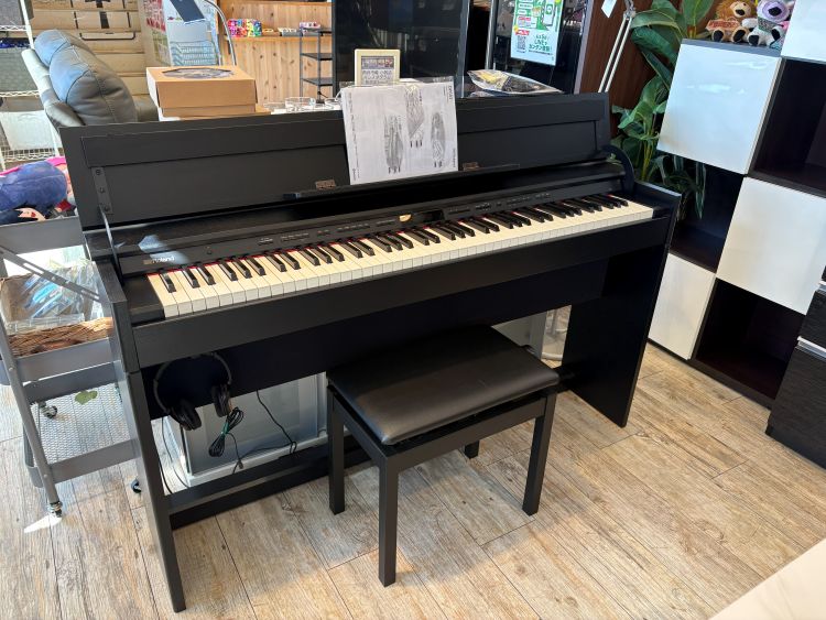中古品】電子ピアノ ローランド DP603 88鍵盤 イス・ヘッドホン付き