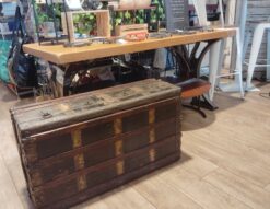 木製 オシャレ 雑貨 収納 トランク型 アンティークスタイル ヴィンテージトランク