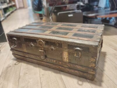 木製 オシャレ 雑貨 収納 トランク型 アンティークスタイル ヴィンテージトランク 4