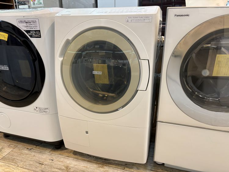 中古品】 12/6kg ドラム式洗濯乾燥機 HITACHI BD-SV120HR 2022年製