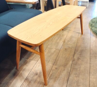 MOMO NATURAL OVAL TOP オーク材 オイル仕上げ スクエア TAHOチェア ベンチ 幅150 ダイニング4点セット 2