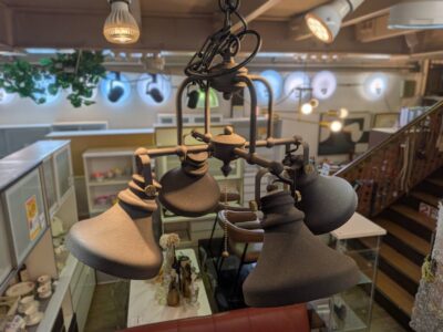 HERMOSA　ハモサ　RUSTY4CUPLIGHT　ラスティ4カップライト　ヴィンテージ風　ペンダントライト　4灯照明　スポット照明　マットブラック　ビンテージライク　インダストリアル　メンズライク　男前　無骨　かっこいい　カッコいい　リサイクル　最良市場　天白区　名東区　昭和区　千種区　瑞穂区　緑区　日進市　豊明市　東郷町　買取　出張買取　高価買取　販売　お値打ち　特価　1点物　1点モノ　早い者勝ち　おすすめ　おしゃれ　中古品　