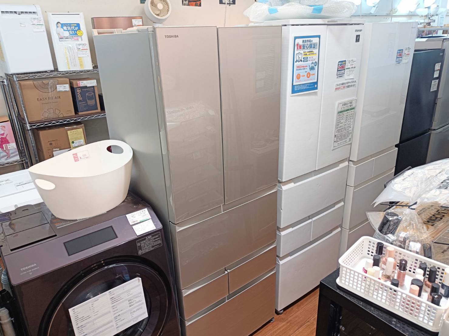 TOSHIBA シールドビーム 12V60/50W 東芝 ジャンク品 当時物 TOSHIBA 東芝 大容量 冷凍冷蔵庫 551L GR－V550FH 買い取りました