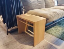 日進木工 アクセント ac-cent OAK オーク無垢材 サイドテーブル ナイトテーブル 2WAY SIDE TABLE　NK-316-O