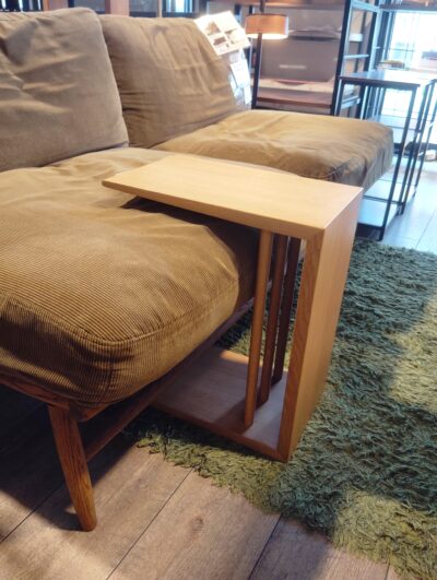 日進木工 アクセント ac-cent OAK オーク無垢材 サイドテーブル ナイトテーブル 2WAY SIDE TABLE NK-316-O 5